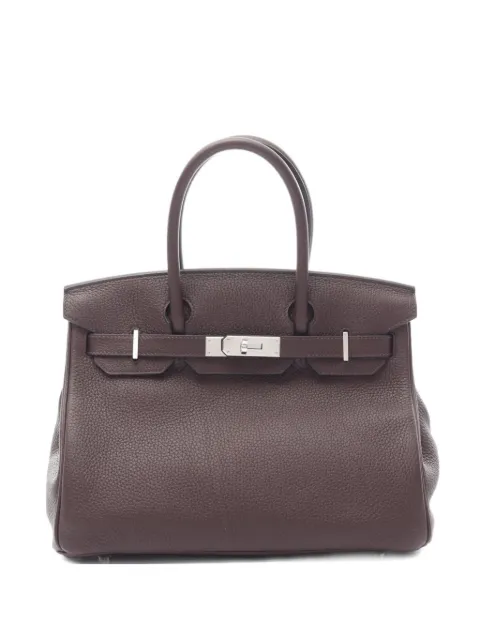 Hermès Pre-Owned 2022 버킨 30 핸드백