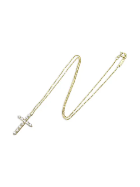 Tiffany & Co. Pre-Owned قلادة 'كلوز' ذهب أصفر عيار 18 مرصعة بألماس 2010