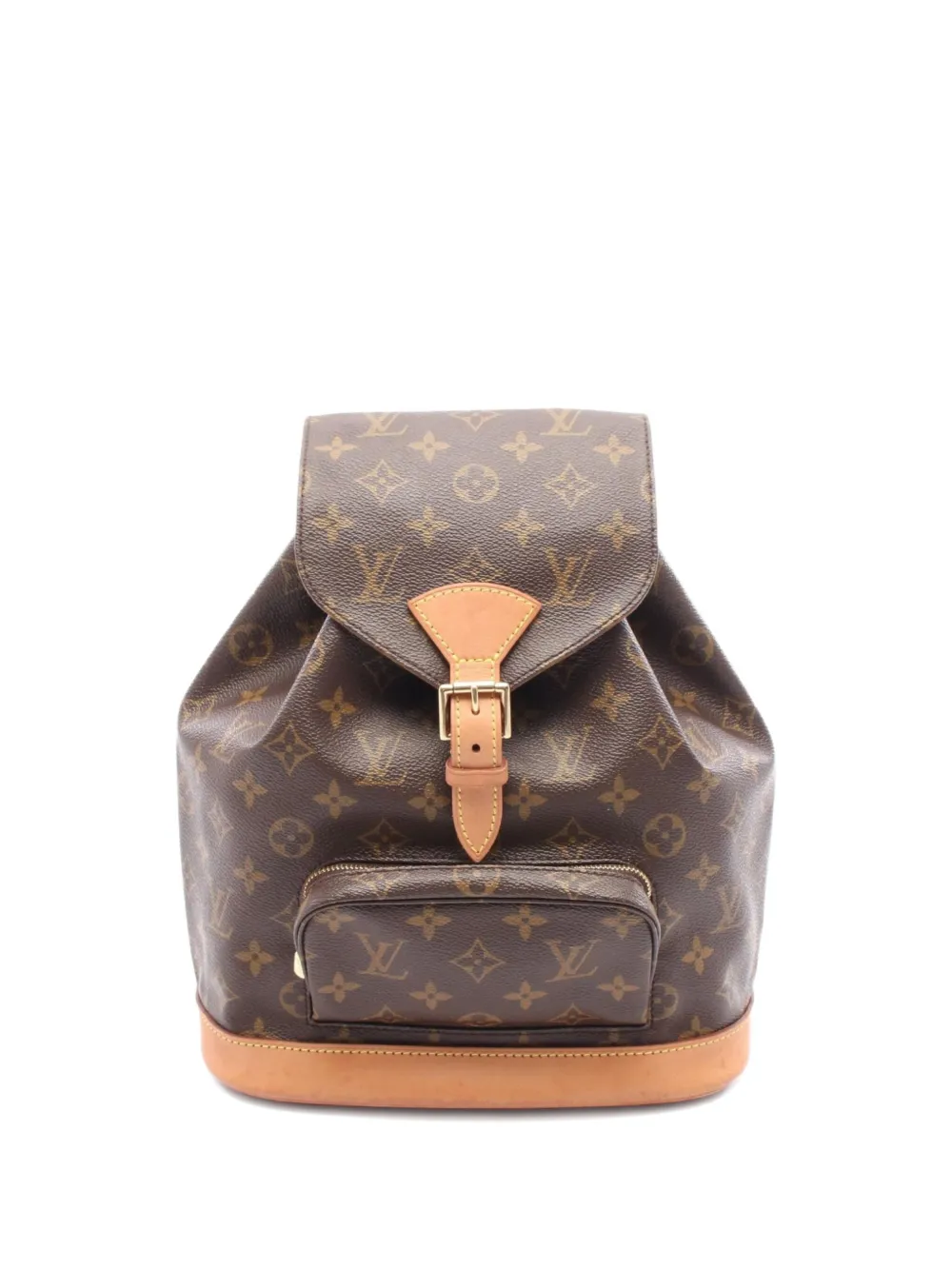 Louis Vuitton Pre-Owned 2000 Montsouris MM backpack - ブラウン Louis Vuitton Pre-Owned 2000 Montsouris MM backpack - ブラウン