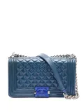 CHANEL Pre-Owned 2014-2015 Boy Chanel shoulder bag - Blue