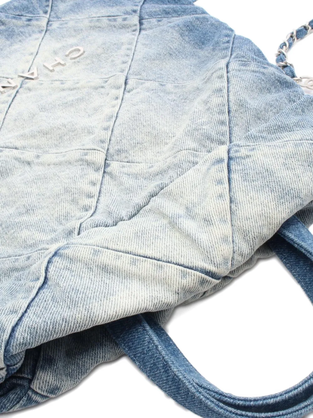 Pre-owned Chanel 2021 Denim Backpack In Blue