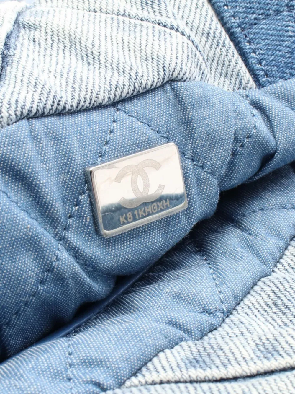 Pre-owned Chanel 2021 Denim Backpack In Blue