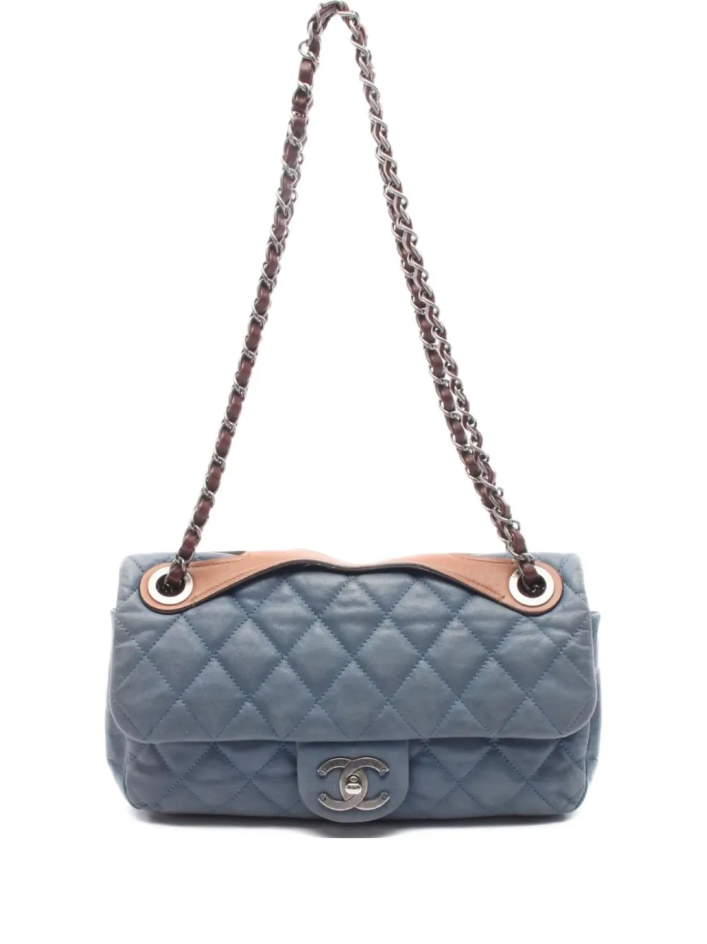 CHANEL Pre-Owned 2011 マトラッセ ショルダーバッグ - ブルー CHANEL Pre-Owned 2011 マトラッセ ショルダーバッグ - ブルー