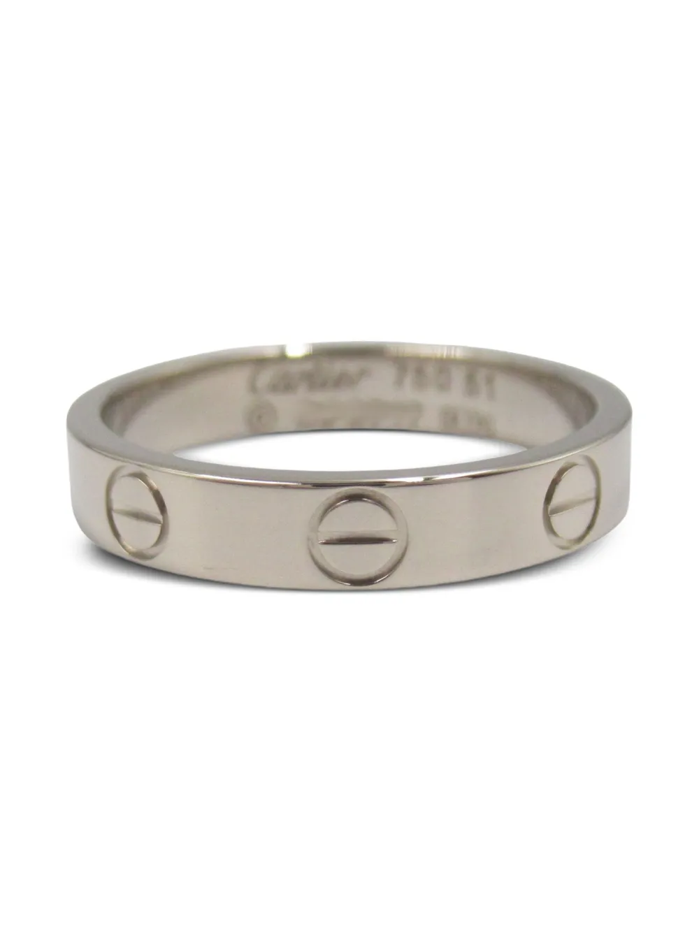 Cartier 2010s Love リング 18Kホワイトゴールド - シルバートーン Cartier 2010s Love リング 18Kホワイトゴールド - シルバートーン