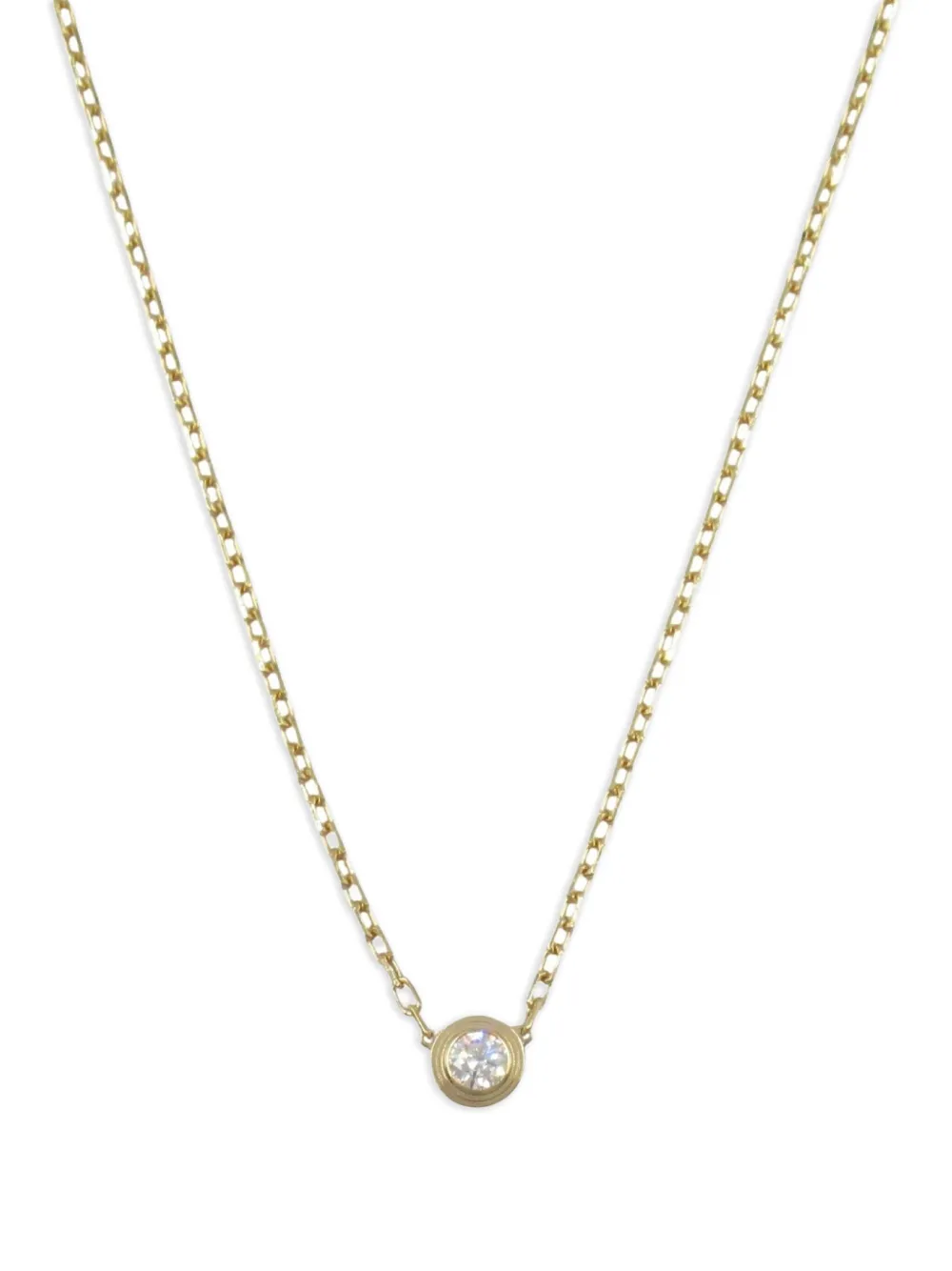 Cartier 2010 18kt yellow gold d'Amour diamond necklace | Pre-Owned | Image 2