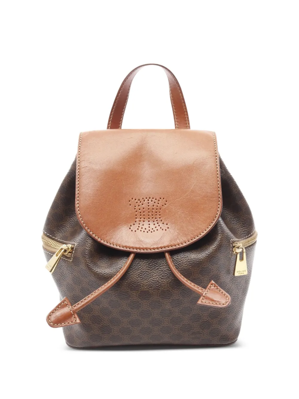 Céline Pre-Owned 2000 Macadam backpack - ブラウン Céline Pre-Owned 2000 Macadam backpack - ブラウン