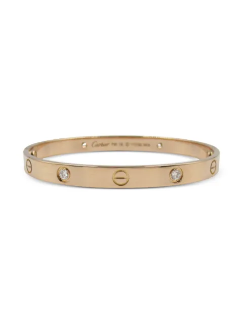 Cartier 2010s 18kt rose gold Love Breath diamond bracelet