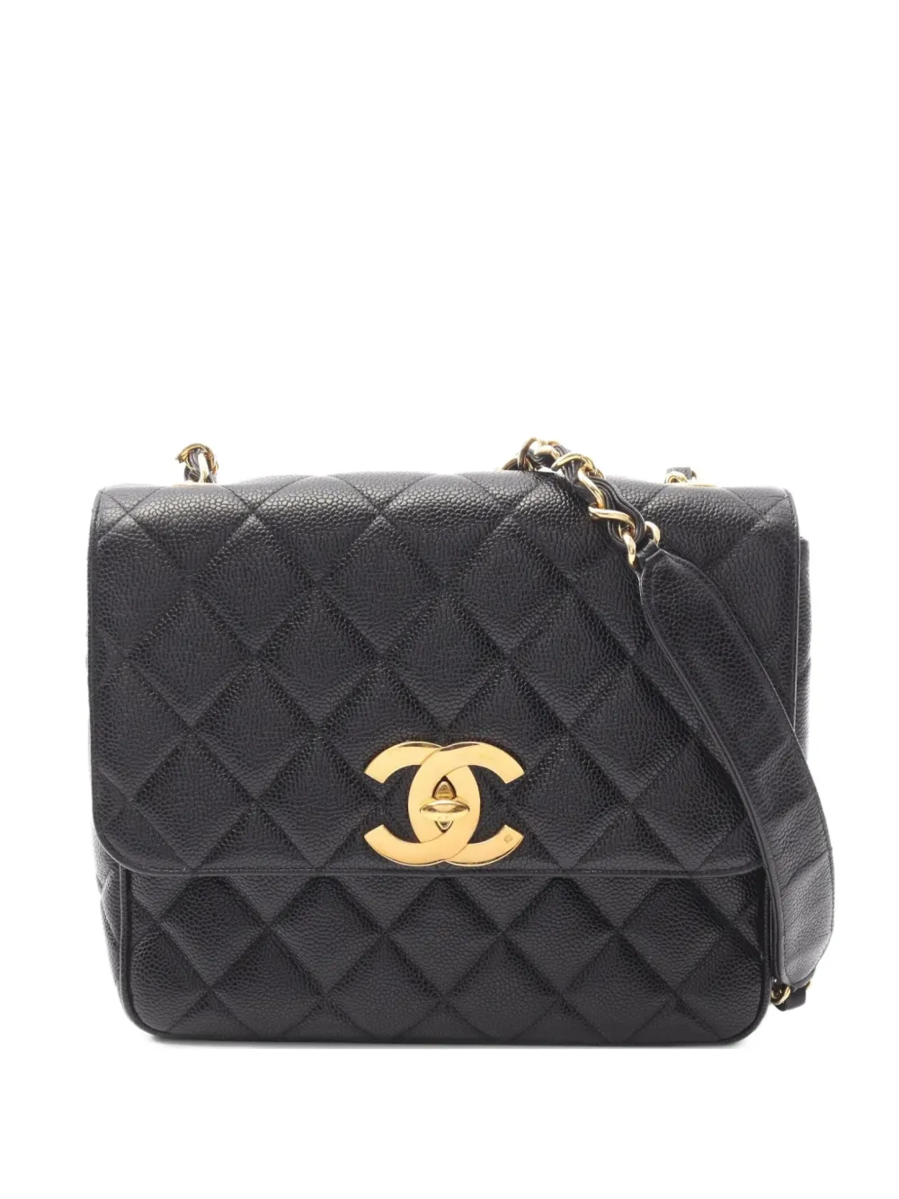 CHANEL Pre-Owned 1994 マトラッセ ショルダーバッグ - ブラック CHANEL Pre-Owned 1994 マトラッセ ショルダーバッグ - ブラック