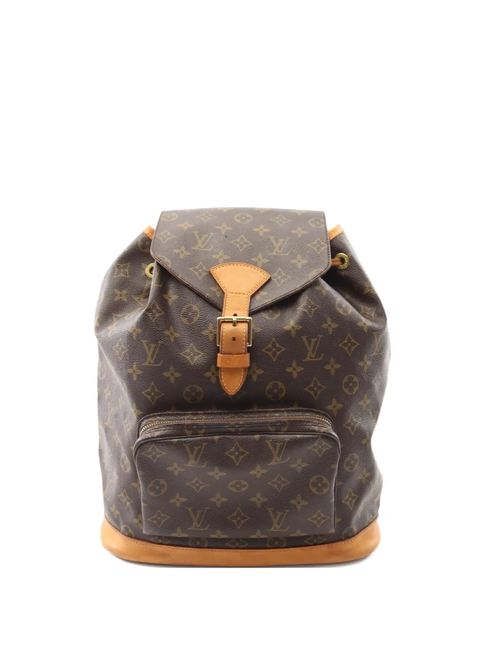 Louis Vuitton Pre-Owned 1995 Montsouris GM backpack - ブラウン Louis Vuitton Pre-Owned 1995 Montsouris GM backpack - ブラウン