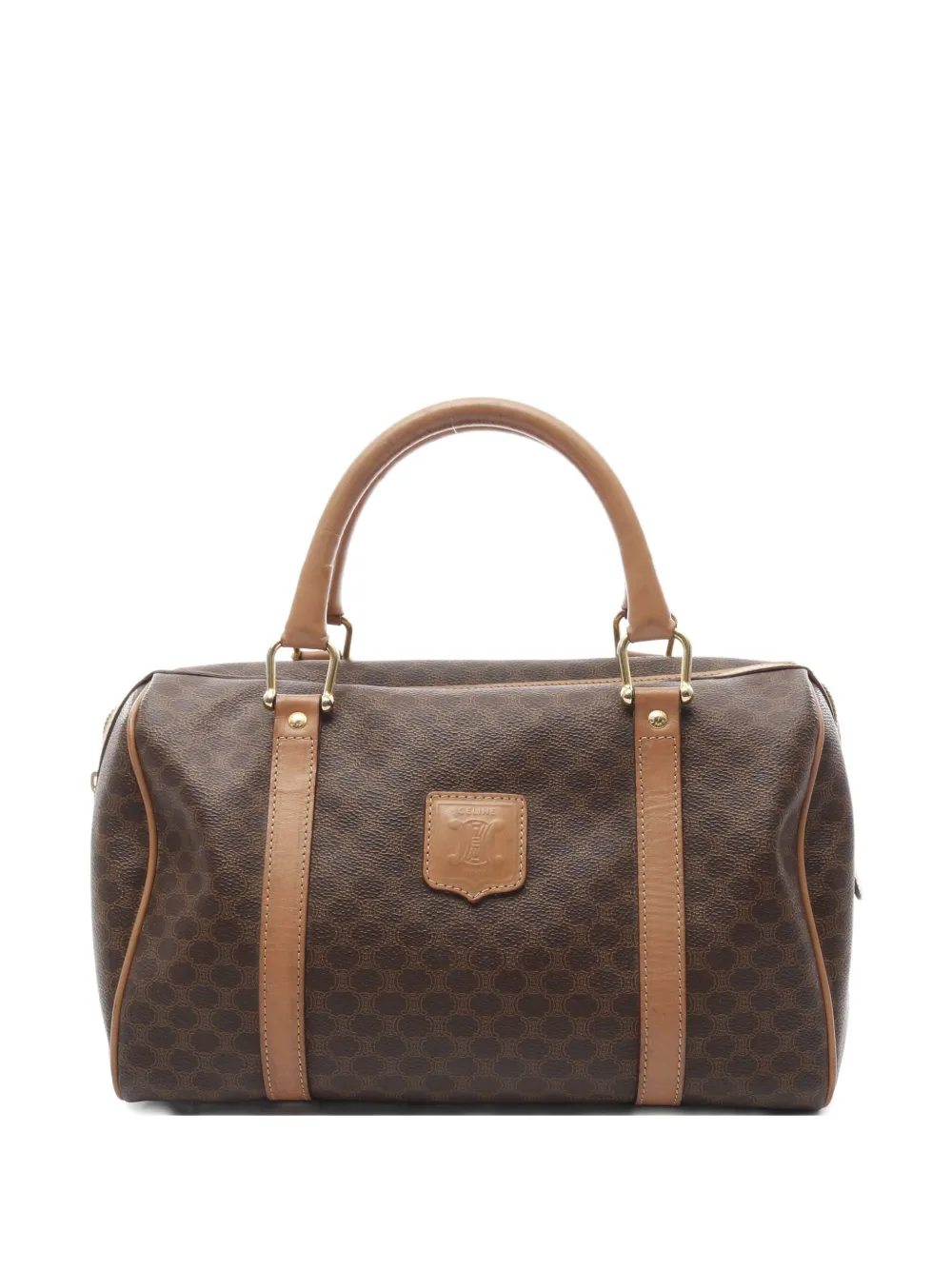 Céline Pre-Owned 2000s mini Macadam handbag | Brown | Image 1