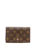 Louis Vuitton Pre-Owned 1990 Monogram Porte Monnaie Billets Tresor small wallets - Brown