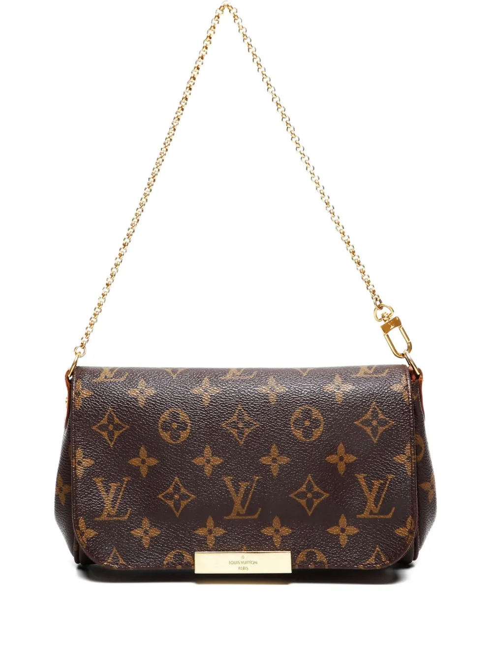Louis Vuitton Pre-Owned 2014 フェイボリット PM ショルダーバッグ - ブラウン Louis Vuitton Pre-Owned 2014 フェイボリット PM ショルダーバッグ - ブラウン
