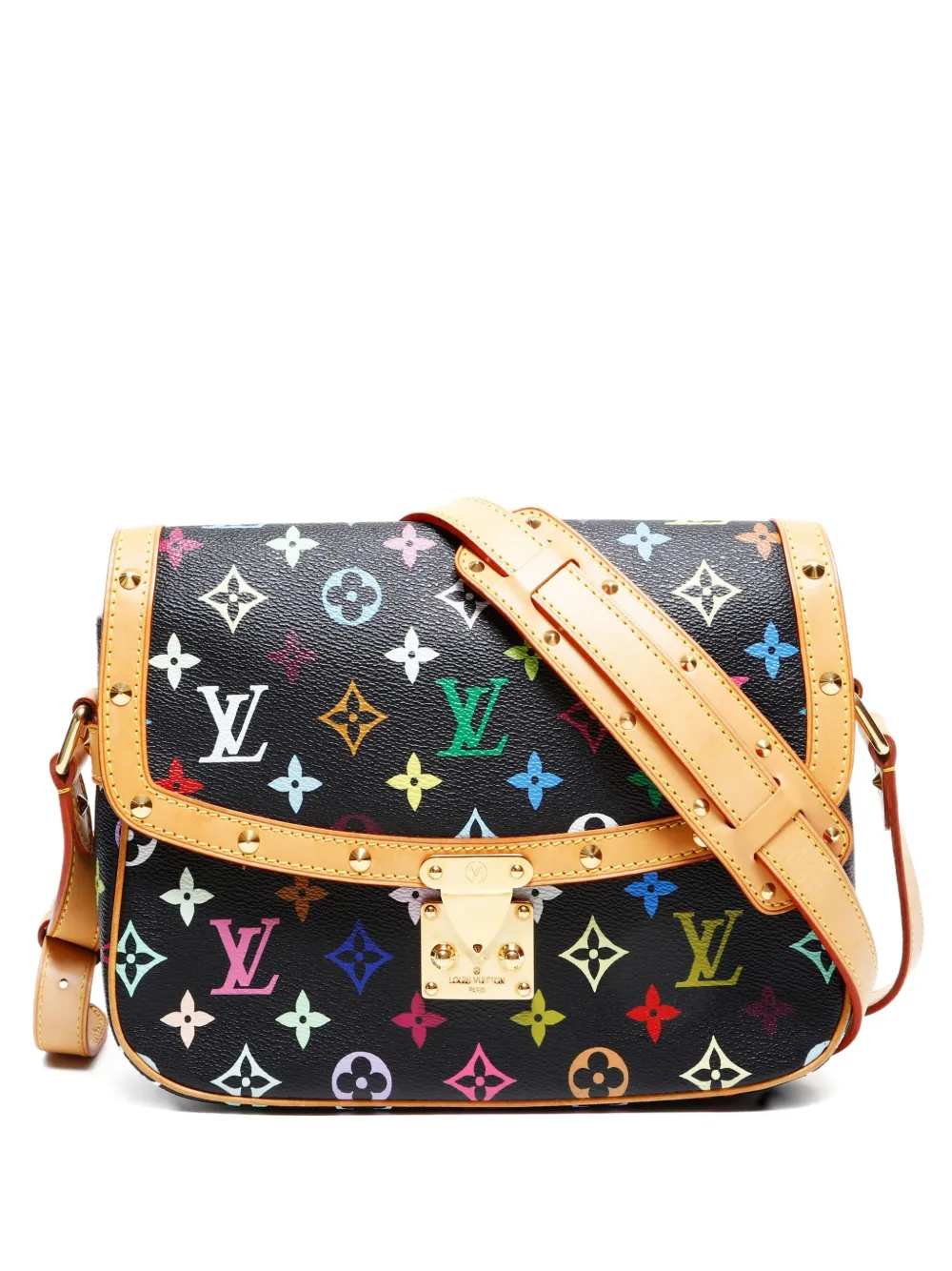 Louis Vuitton Pre-Owned 1990-2000s ソローニュ ショルダーバッグ - ブラック Louis Vuitton Pre-Owned 1990-2000s ソローニュ ショルダーバッグ - ブラック