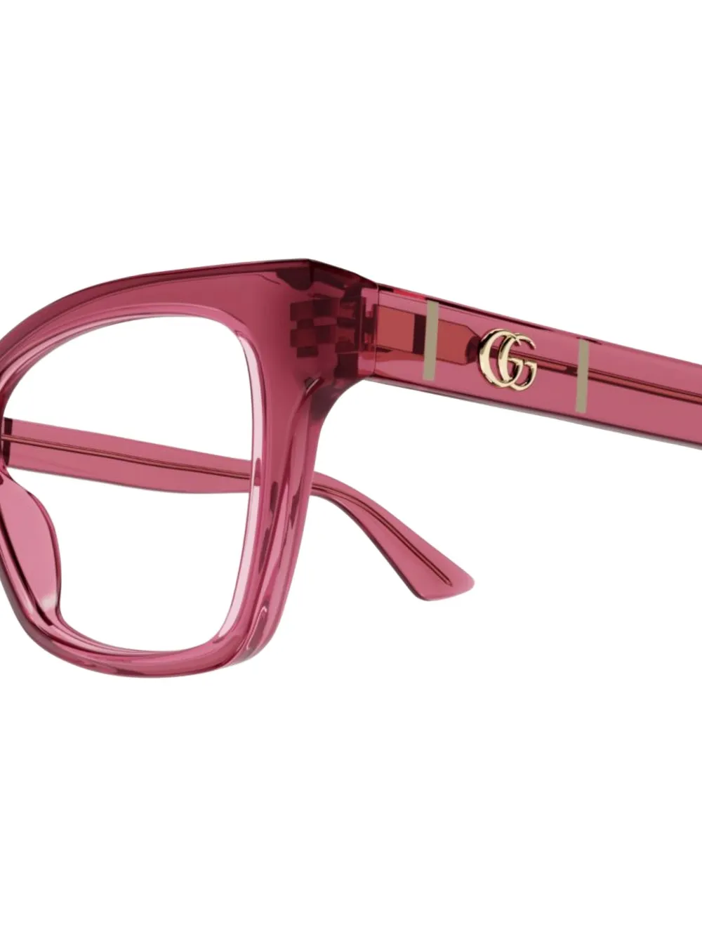 Gucci Eyewear Bril met GG-logo Roze
