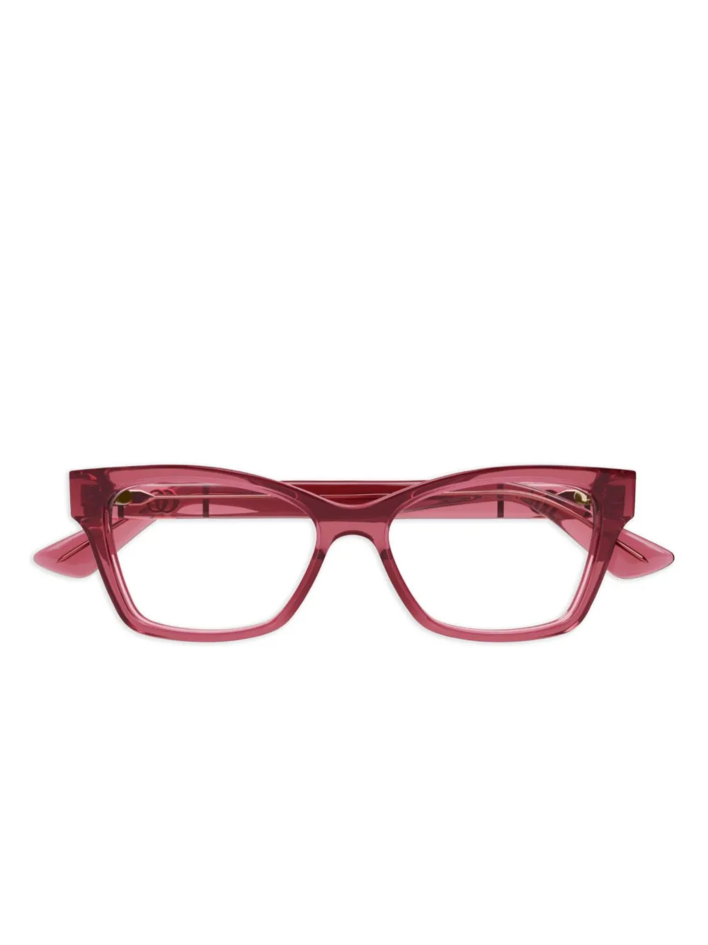 Gucci Eyewear Bril met GG-logo Roze