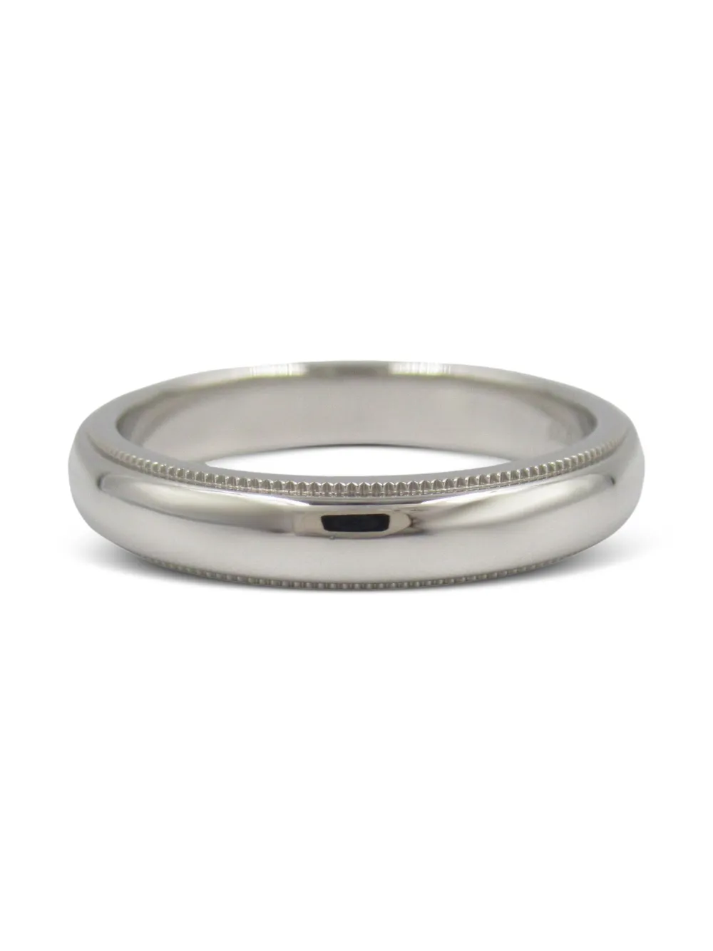 Tiffany & Co. Pre-Owned 2010s platinum Milgrain ring | Silver | Image 1