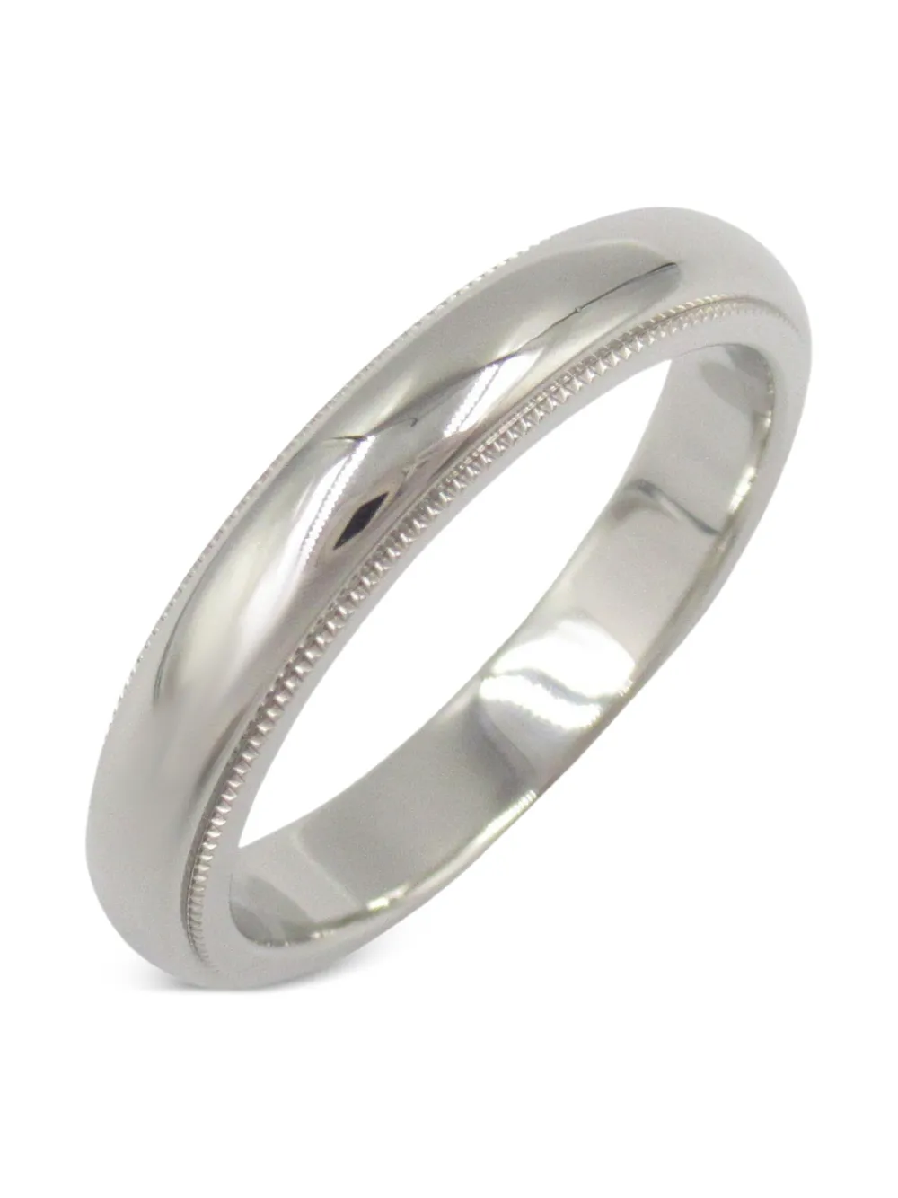 Tiffany & Co. Pre-Owned 2010s platinum Milgrain ring | Women | Image 2