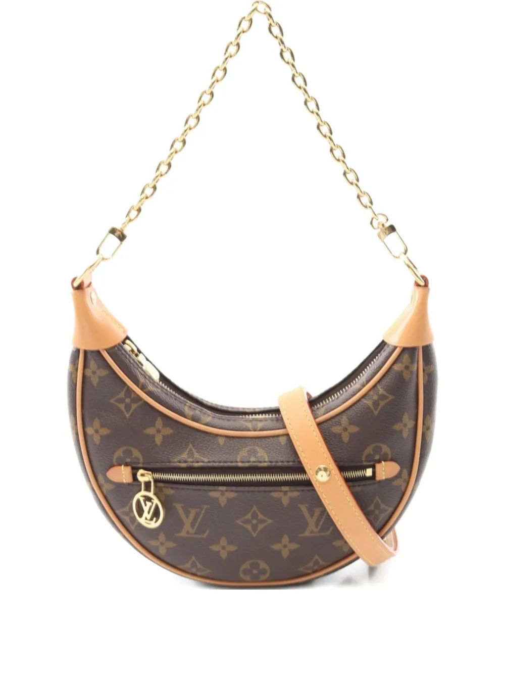 Louis Vuitton Pre-Owned 2021 Loop shoulder bag - ブラウン Louis Vuitton Pre-Owned 2021 Loop shoulder bag - ブラウン