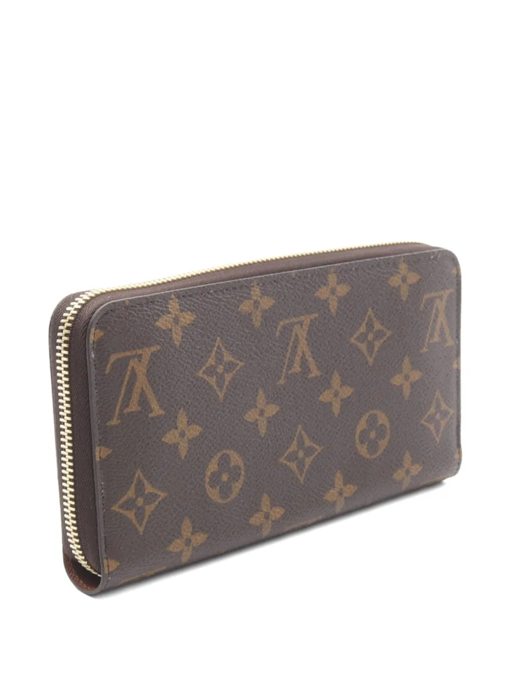Pre-owned Louis Vuitton 2021 Zippy Wallet In Brown