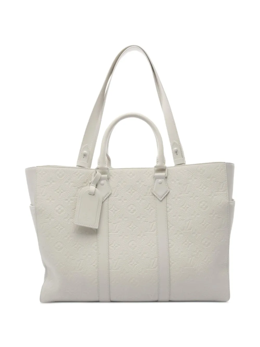 Louis Vuitton Pre-Owned 2021 Sac Plat 24H shoulder bag - ホワイト Louis Vuitton Pre-Owned 2021 Sac Plat 24H shoulder bag - ホワイト