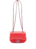 CHANEL Pre-Owned 2015-2016 quilted leather shoulder bag - Red