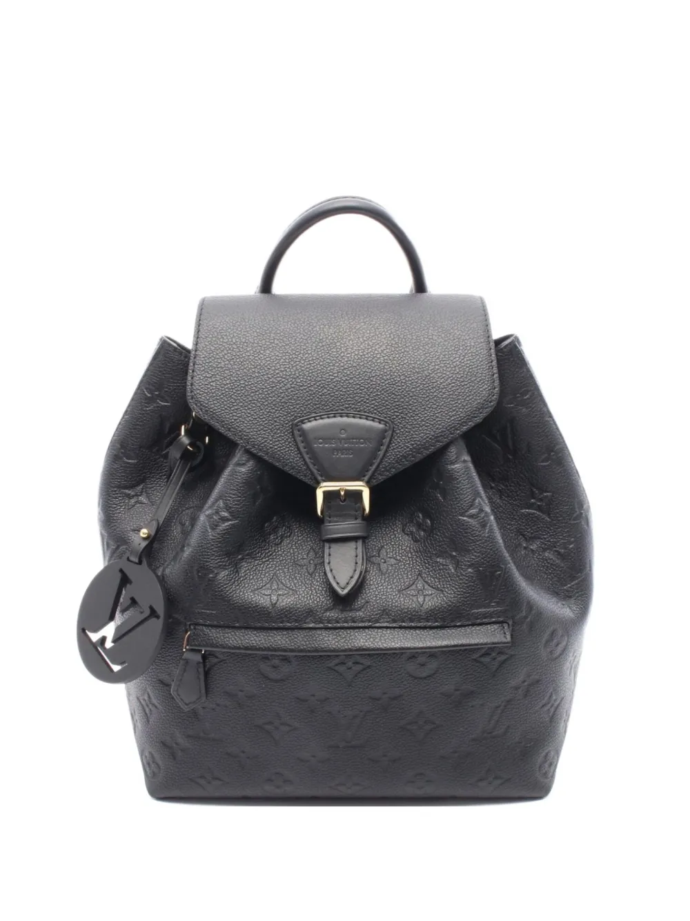 Louis Vuitton Pre-Owned 2021 Montsouris PM backpack - ブラック Louis Vuitton Pre-Owned 2021 Montsouris PM backpack - ブラック