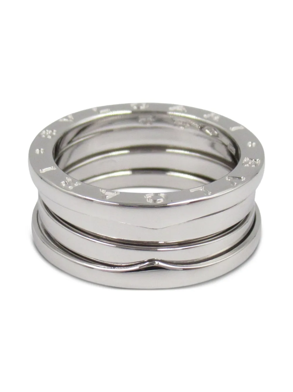 Bvlgari Pre-Owned 2010 18kt white gold B-zero ring | Grey | Image 1