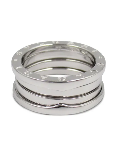 Bvlgari Pre-Owned anillo B.zero1 en oro blanco de 18kt 2010