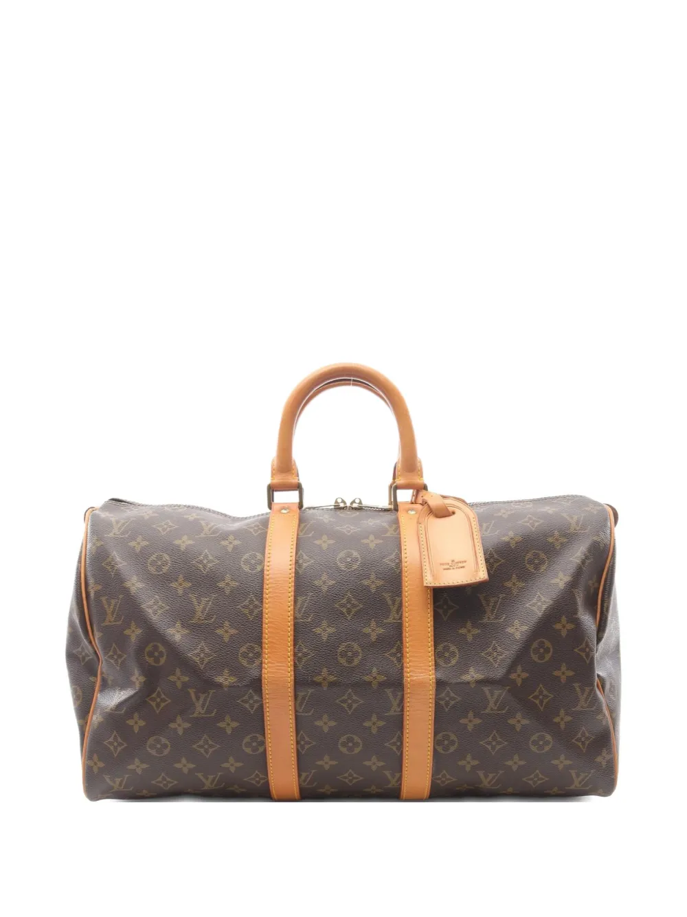 Louis Vuitton Pre-Owned 1985 Keepall 45 luggage bag - ブラウン Louis Vuitton Pre-Owned 1985 Keepall 45 luggage bag - ブラウン