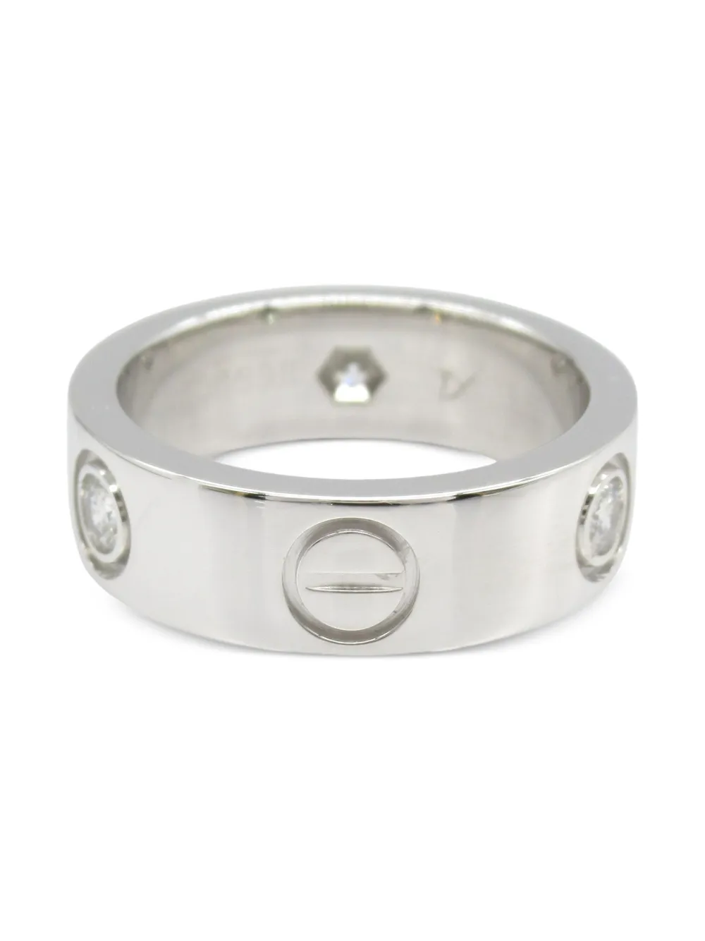 Cartier 2010s 18K white gold siamond ring | Women | Image 2