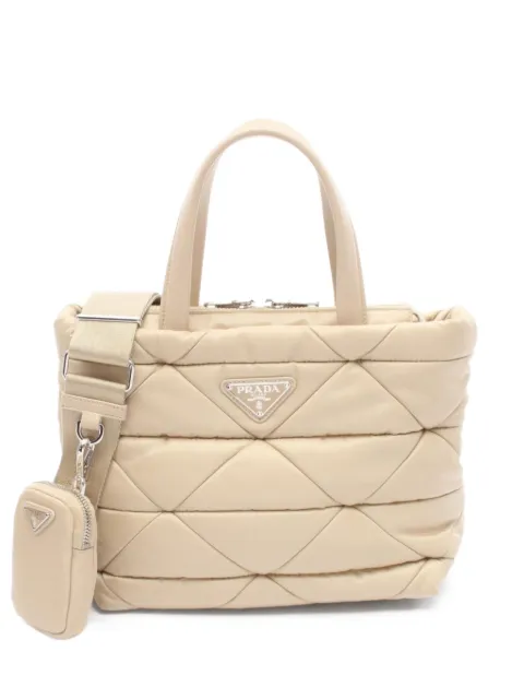 Prada Pre-Owned bolsa de mano capitonada 2010