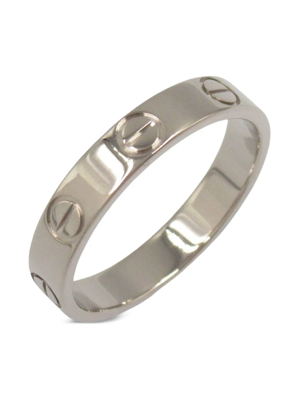 Cartier 2010s 18K white gold mini Love ring | Women | Image 2