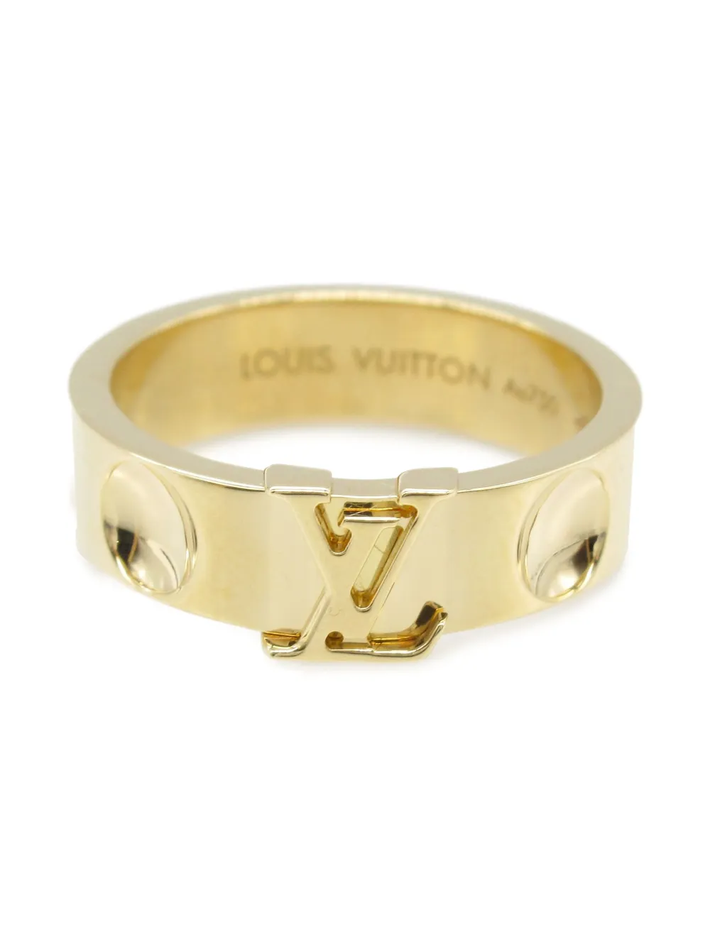 Louis Vuitton Pre-Owned 2010 バーグアンプラント リング 18Kイエローゴールド - ゴールドトーン Louis Vuitton Pre-Owned 2010 バーグアンプラント リング 18Kイエローゴールド - ゴールドトーン