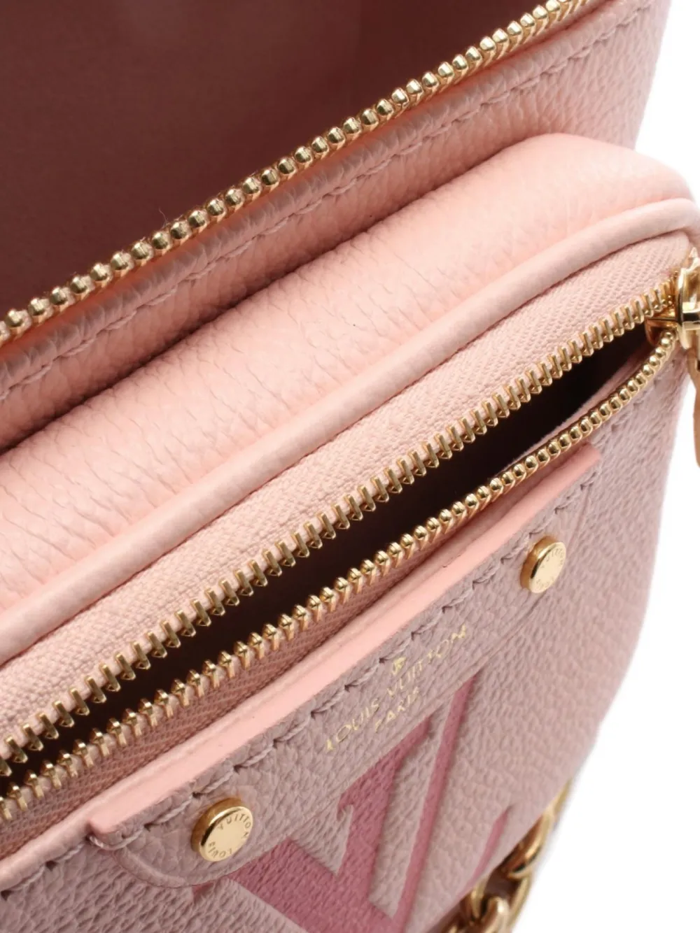 Pre-owned Louis Vuitton 2021 Mini Two-tone Handbag In Pink