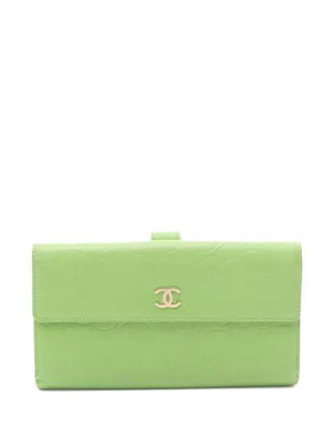 CHANEL Pre-Owned 2011 Camellia bi-fold wallet