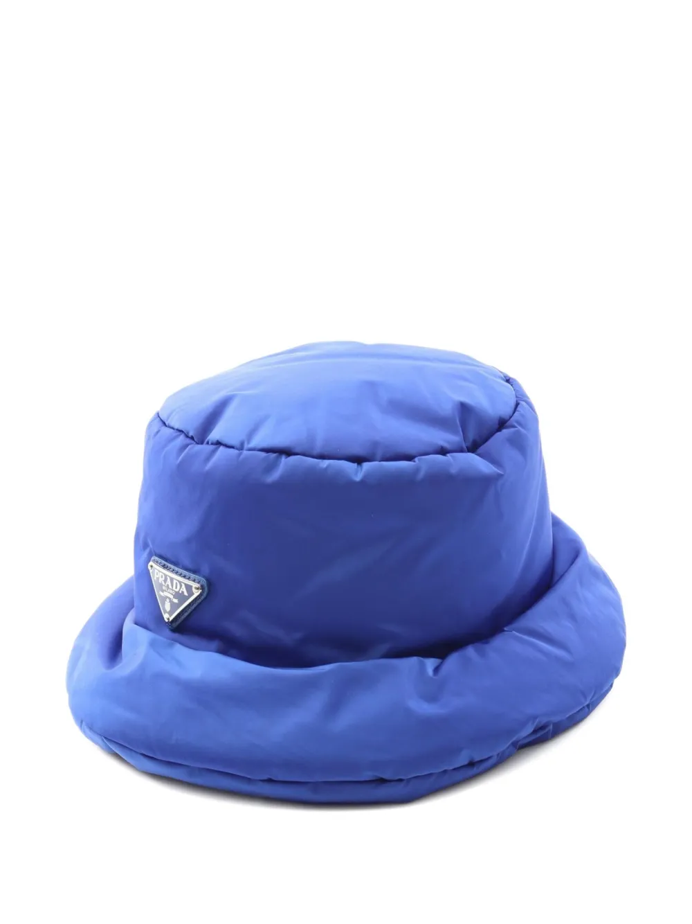 Prada Pre-Owned 2010s padded bucket hat - ブルー Prada Pre-Owned 2010s padded bucket hat - ブルー