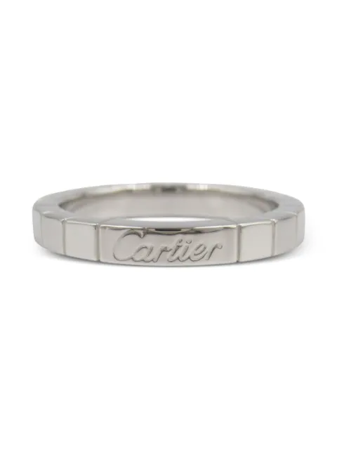Cartier خاتم 'رانيير' ذهب أبيض عيار 18 2010