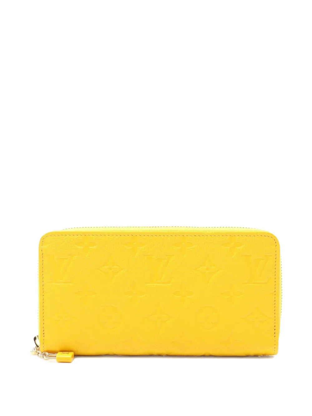 Louis Vuitton Pre-Owned 2021 Zippy wallet - イエロー Louis Vuitton Pre-Owned 2021 Zippy wallet - イエロー