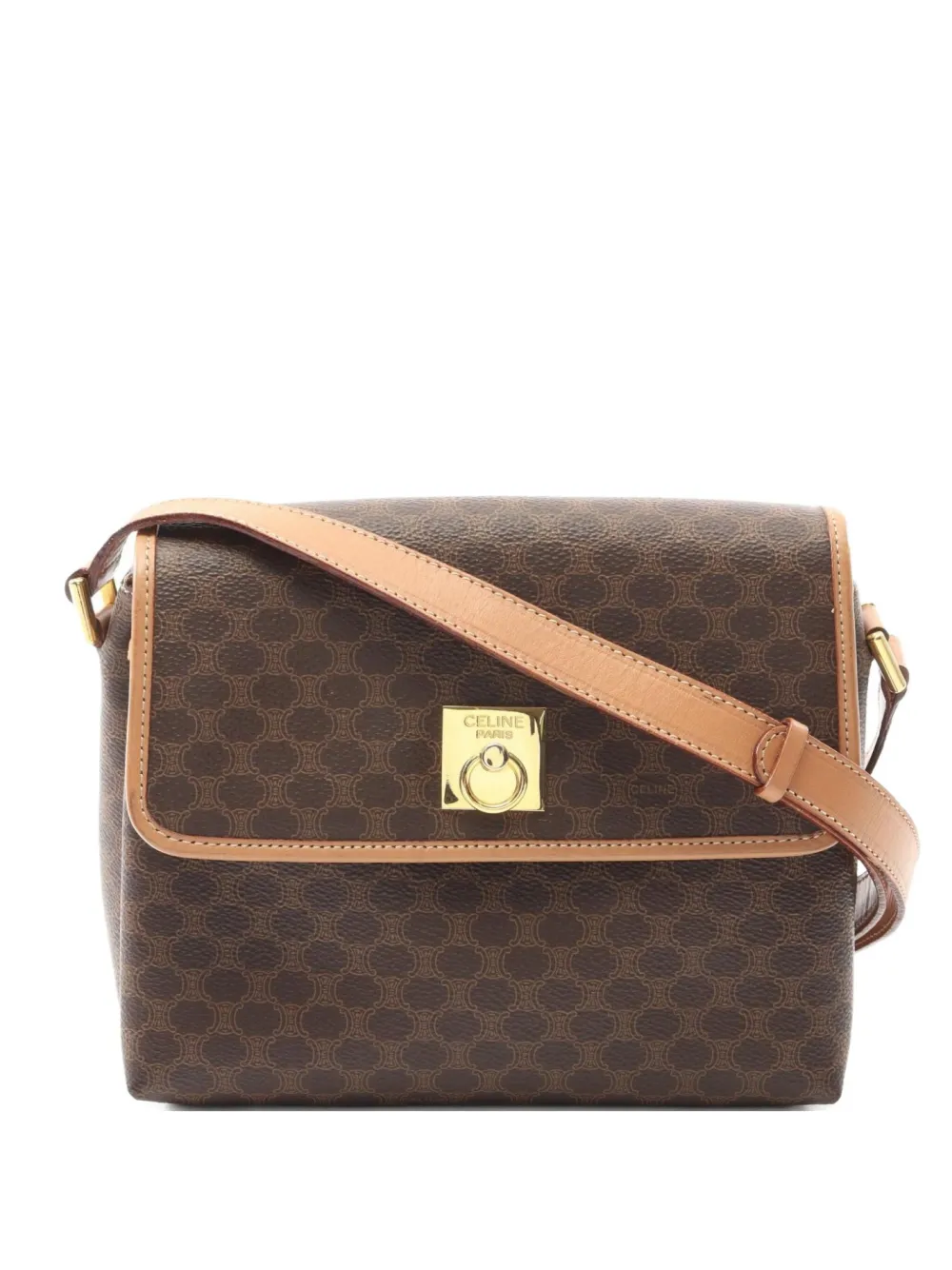 Céline Pre-Owned 2000 Macadam shoulder bag - ブラウン Céline Pre-Owned 2000 Macadam shoulder bag - ブラウン