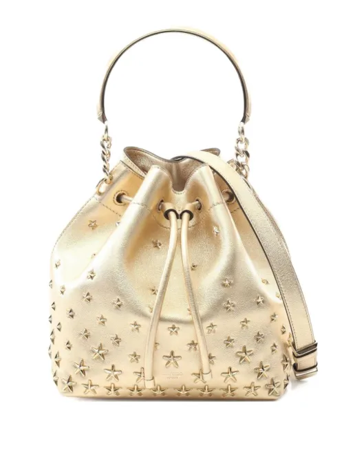Mini sac à main en cuir à étoiles cloutées - Jimmy Choo Pre-Owned - Modalova