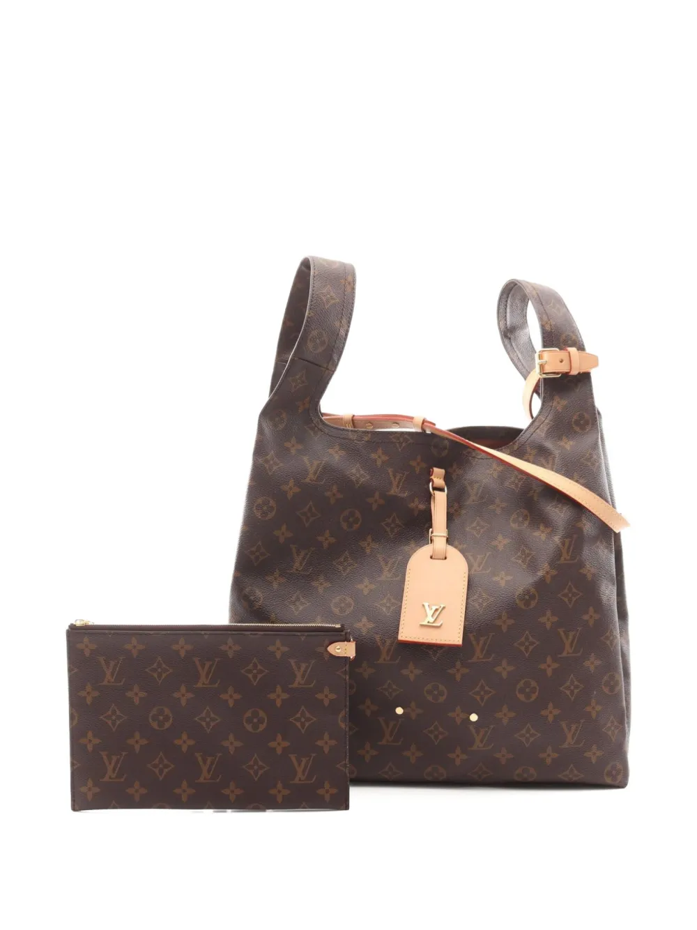 Louis Vuitton Pre-Owned 2021 Atlantis GM two-way handbag - ブラウン Louis Vuitton Pre-Owned 2021 Atlantis GM two-way handbag - ブラウン