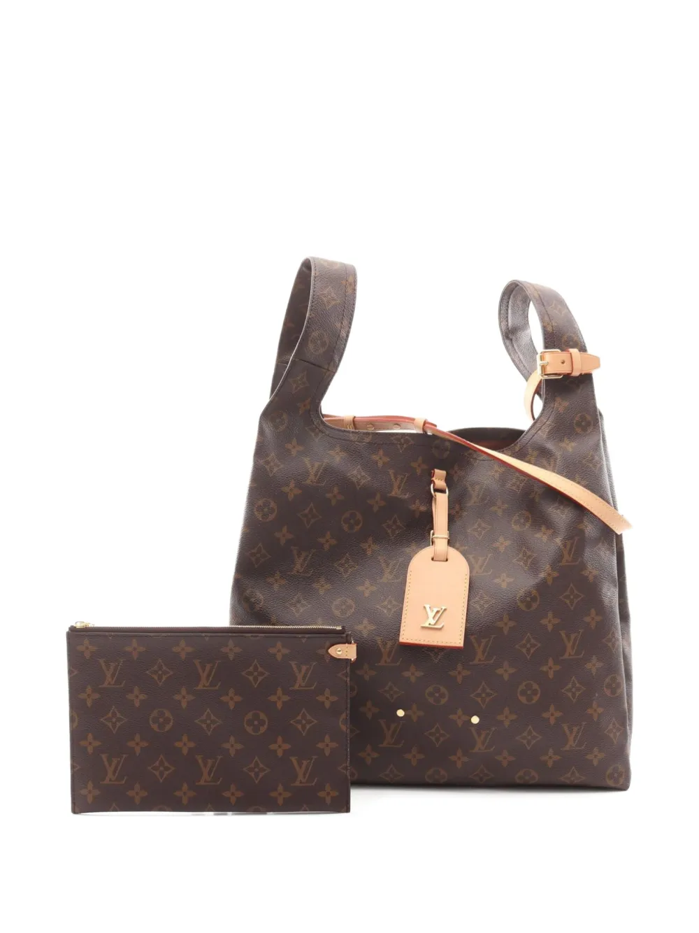 Louis Vuitton Pre-Owned 2021 アトランティス GM 2way ハンドバッグ - ブラウン Louis Vuitton Pre-Owned 2021 アトランティス GM 2way ハンドバッグ - ブラウン