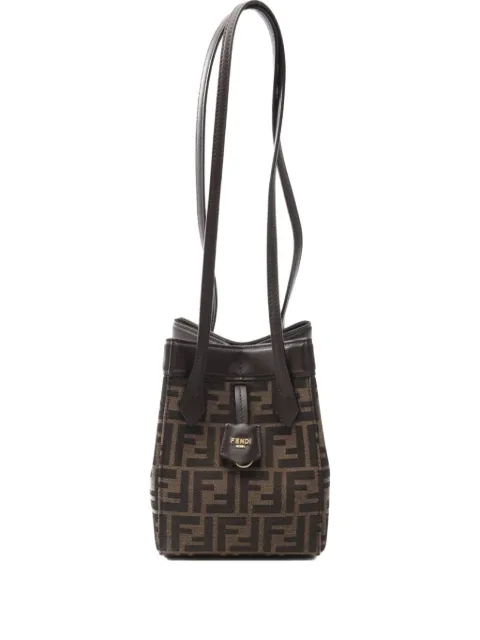 Fendi Pre-Owned شنطة كتف 'أوريغامي' صغيرة من عقد 2010