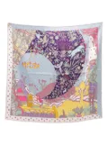Hermès Pre-Owned 2020 Le Premier Chant silk scarf - White