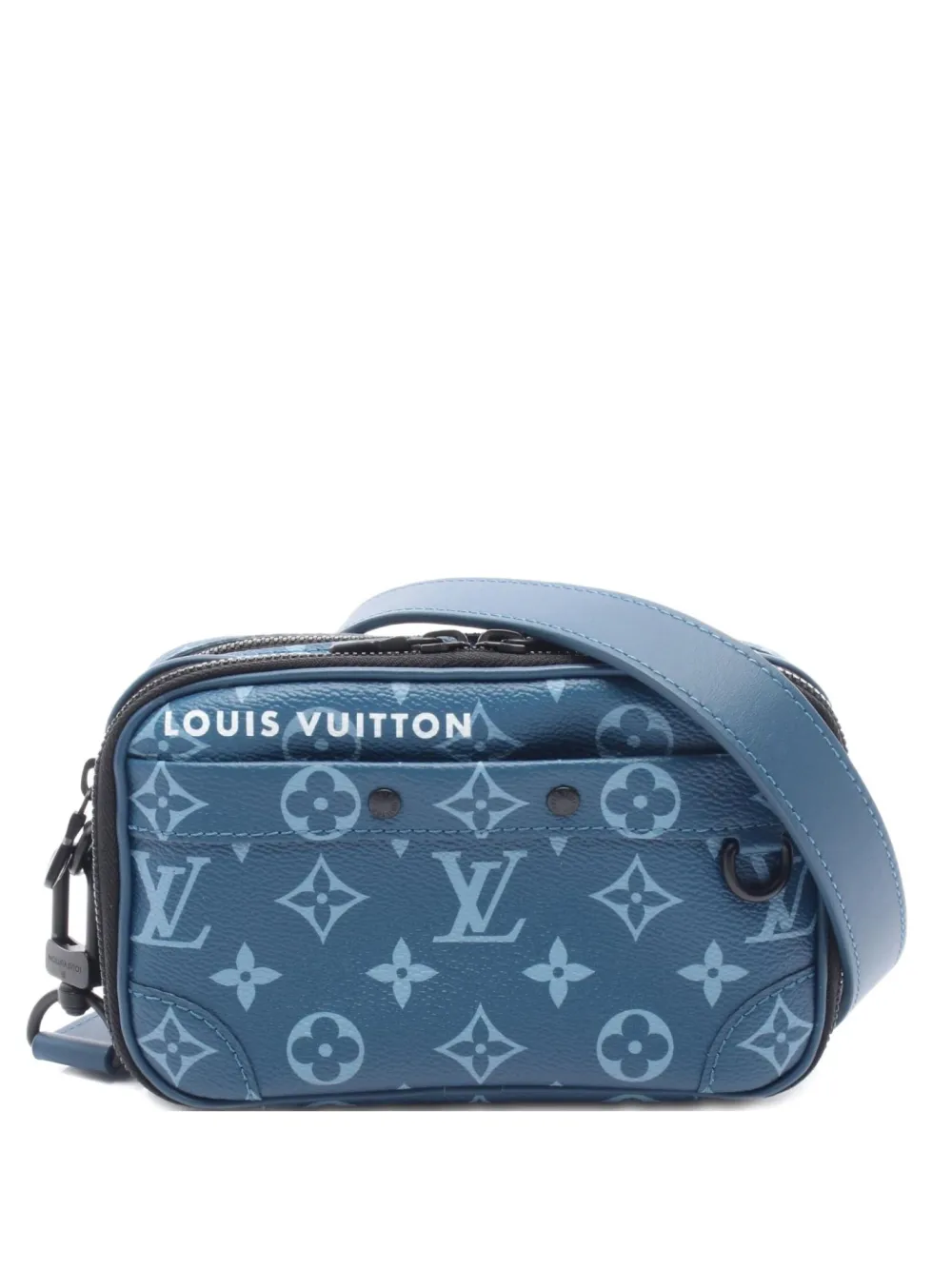 Louis Vuitton Pre-Owned 2010s Nano Alpha shoulder bag - ブルー Louis Vuitton Pre-Owned 2010s Nano Alpha shoulder bag - ブルー