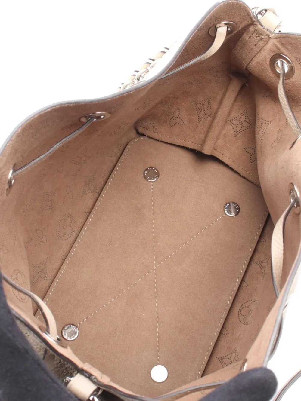 Pre-owned Louis Vuitton 2021 Bella Mahina Two-way Handbag In Neutral