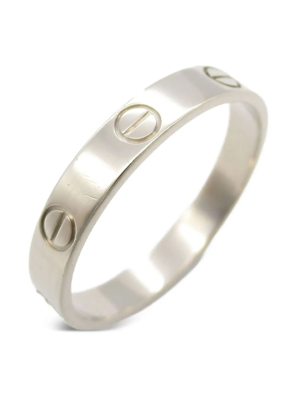 Cartier 2010 18kt white gold Love ring | Pre-Owned | Image 2
