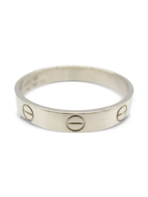 Cartier خاتم 'لوف' ذهب أبيض عيار 18 2010