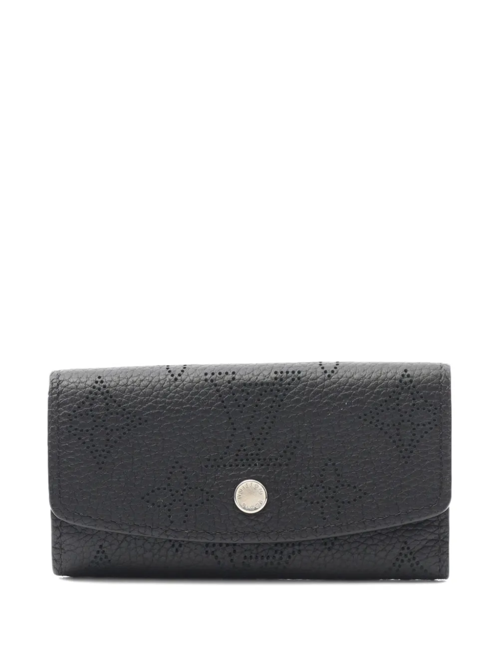 Louis Vuitton Pre-Owned 2021 Mahina wallet - ブラック Louis Vuitton Pre-Owned 2021 Mahina wallet - ブラック