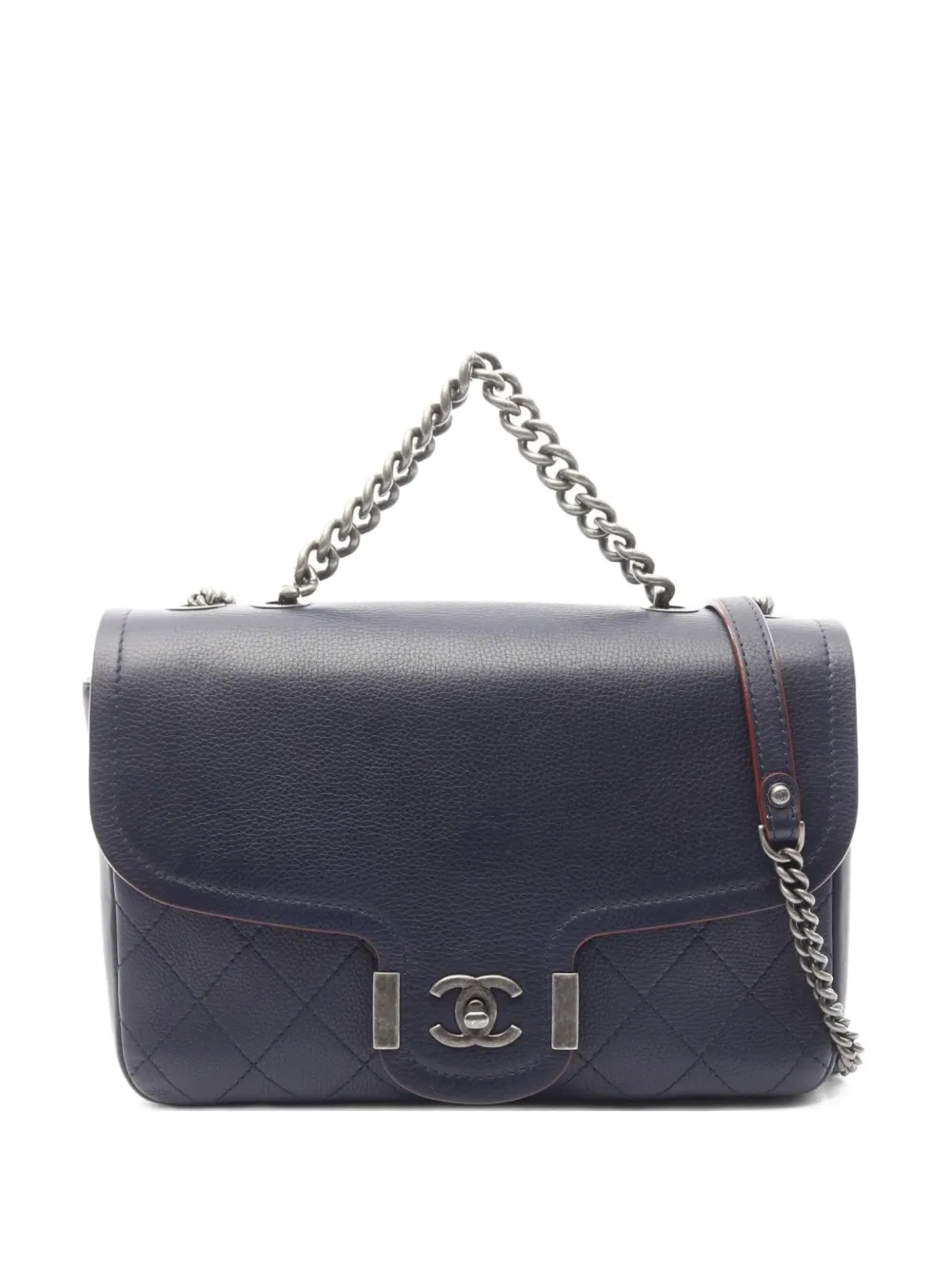 CHANEL Pre-Owned 2018 マトラッセ ショルダーバッグ - ブルー CHANEL Pre-Owned 2018 マトラッセ ショルダーバッグ - ブルー